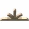 Ekena Millwork Richland Rough Sawn Timber Gable Bracket, Douglas Fir, 72"W x 36"H x 6"D x 6"F, 12/12 Pitch GBW072X36X0606RIC00RDF - alternate 4